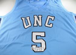 Armando Bacot / Autographed UNC Tar Heels Blue Custom Basketball Jersey / BAS