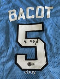 Armando Bacot SIGNED UNC North Carolina Tar Heels Jersey BECKETT BAS