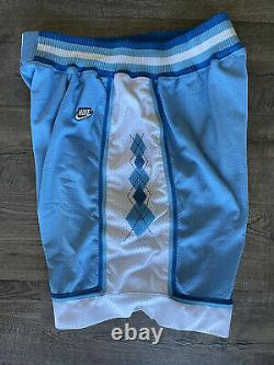 Authentic Game Worn 1993/94 UNC North Carolina Tar Heels Shorts 36 NIKE