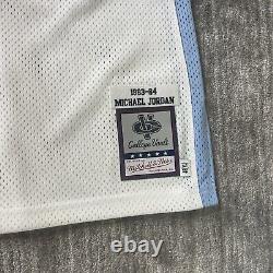 Authentic MICHAEL JORDAN NORTH CAROLINA TAR HEELS Jersey Mens XL Mitchell Ness