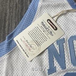 Authentic MICHAEL JORDAN NORTH CAROLINA TAR HEELS Jersey Mens XL Mitchell Ness