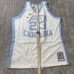 Authentic MICHAEL JORDAN NORTH CAROLINA TAR HEELS Jersey Mens XL Mitchell Ness