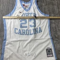 Authentic MICHAEL JORDAN NORTH CAROLINA TAR HEELS Jersey Mens XL Mitchell Ness