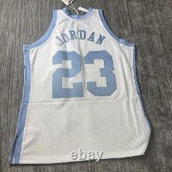 Authentic MICHAEL JORDAN NORTH CAROLINA TAR HEELS Jersey Mens XL Mitchell Ness