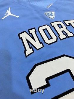 Authentic Nike Jordan Unc North Carolina Tar Heels Ncaa Basketball Jersey XL