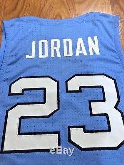 Authentic Nike Jordan Unc North Carolina Tar Heels Ncaa Basketball Jersey XL