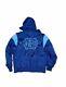 Authentic Nike North Carolina Tarheels Sweater Coat Jacket Blue Y2k Vintage Unc