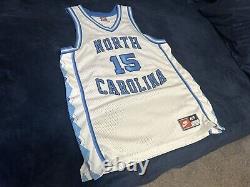 Authentic Nike Vince Carter North Carolina Tar Heels? NCAA Basketball Jersey 46