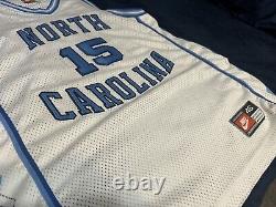 Authentic Nike Vince Carter North Carolina Tar Heels? NCAA Basketball Jersey 46