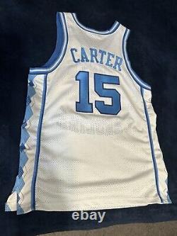 Authentic Nike Vince Carter North Carolina Tar Heels? NCAA Basketball Jersey 46