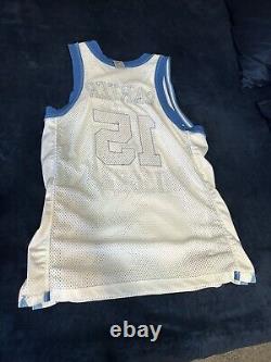 Authentic Nike Vince Carter North Carolina Tar Heels? NCAA Basketball Jersey 46