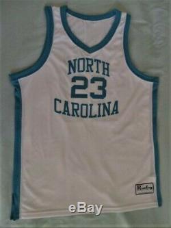 Authentic North Carolina Tar Heels UNC Michael Jordan Jersey sz 46 L XL USA NEW