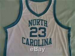 Authentic North Carolina Tar Heels UNC Michael Jordan Jersey sz 46 L XL USA NEW