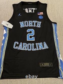 BECKETT COA COLE ANTHONY Signed Autographed Jersey UNC Tar Heels Basketball
