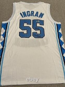 BECKETT COA HARRISON INGRAM Autographed UNC Tar Heels Basketball Jersey