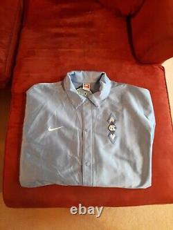 Brand New Vintage North Carolina UNC Tar Heels Nike Warm Up Jersey NWT XXL