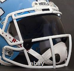 CUSTOM NORTH CAROLINA TAR HEELS UNC NCAA Riddell SPEED Replica Football Helmet