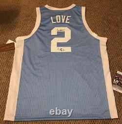 Caleb Love Signed Unc Jersey Autograph Basketball Jsa North Carolina Tar Heel XL