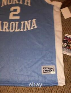 Caleb Love Signed Unc Jersey Autograph Basketball Jsa North Carolina Tar Heel XL