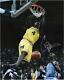 Chris Webber Michigan Wolverines Frmd Signed 16x20 Dunk Vs. Unc Tar Heels Photo