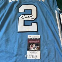 Cole Anthony autographed signed North Carolina Tar Heels Jersey Magic UNC Jsa
