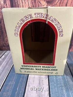 College Treasures UNC University Of North Carolina Mascot Water Globe Tar Heels