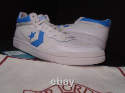 Converse All-star Fast Break Air Jordan Unc Tar Heels White Blue 156974c 11.5