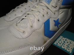 Converse All-star Fast Break Air Jordan Unc Tar Heels White Blue 156974c 11.5