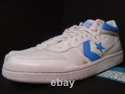 Converse All-star Fast Break Air Jordan Unc Tar Heels White Blue 156974c 11.5