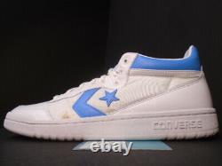 Converse All-star Fast Break Air Jordan Unc Tar Heels White Blue 156974c 11.5