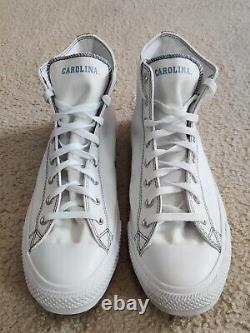 Converse Chuck Taylor High UNC Tar Heels Canvas White Men's Size 14 171205C