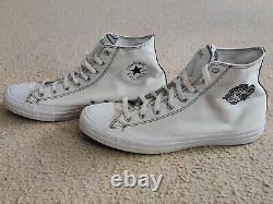 Converse Chuck Taylor High UNC Tar Heels Canvas White Men's Size 14 171205C