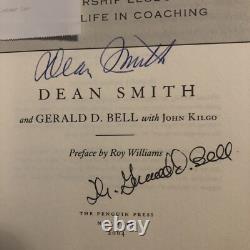 DEAN SMITH The Carolina Way Signed NCAA Tar Heels Basketball UNC Chapel Hill