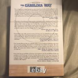DEAN SMITH The Carolina Way Signed NCAA Tar Heels Basketball UNC Chapel Hill