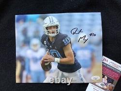 DRAKE MAYE SIGNED 8x10 PHOTO NORTH CAROLINA UNC TAR HEELS FOOTBALL JSA COA