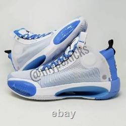 DS Jordan PROMO 34 XXXIV UNC Tarheels Home PE Sz 15 Player Exclusives Shoes