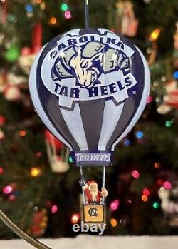 Danbury Mint UNC Carolina Tar Heels Christmas HOT AIR BALLOON Ornament NCAA