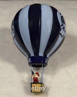 Danbury Mint UNC Carolina Tar Heels Christmas HOT AIR BALLOON Ornament NCAA