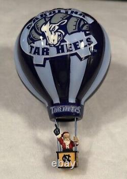 Danbury Mint UNC Carolina Tar Heels Christmas HOT AIR BALLOON Ornament NCAA