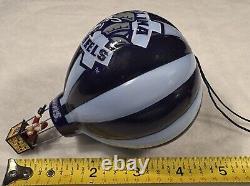 Danbury Mint UNC Carolina Tar Heels Christmas HOT AIR BALLOON Ornament NCAA