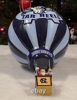 Danbury Mint UNC Carolina Tar Heels Christmas HOT AIR BALLOON Ornament NCAA