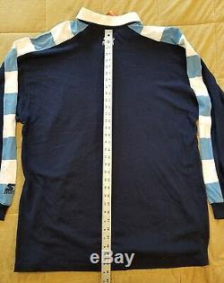 Deadstock UNC Carolina Tar Heels Starter Long Sleeve Polo Shirt XL New with Tags