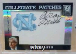 Dean Smith 2007 /250 Donruss UNC Logo Patch Autograph Auto RARE Tar Heels