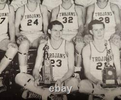 Dean Smith SIGNED High School Yearbooks 1947 1948 UNC Tar Heels Basketball Icon