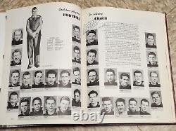 Dean Smith SIGNED High School Yearbooks 1947 1948 UNC Tar Heels Basketball Icon