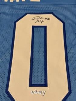Drake Maye Signed North Carolina Tar Heels Football Jersey with COA