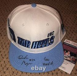 Drake Maye Signed Unc Hat Autograph Jsa Football Tar Heels North Carolina Auto