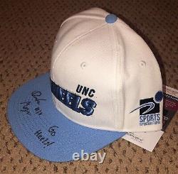 Drake Maye Signed Unc Hat Autograph Jsa Football Tar Heels North Carolina Auto