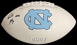 Drake Maye Signed Unc North Carolina Tar Heels Football Beckett Witness Coa