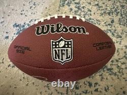 Drake Maye Signed Unc North Carolina Tar Heels NFL Football Proof W Bin